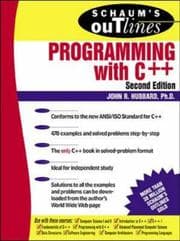 Tapa de Schaum's Outline of Programming with C++
