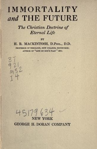 Tapa de Immortality and the future