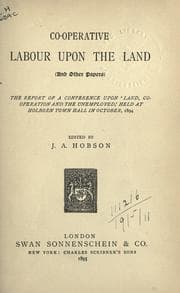 Tapa de Co-operative labour upon the land