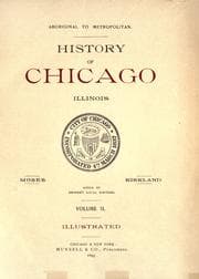 Tapa de ... History of chicago, Illinois