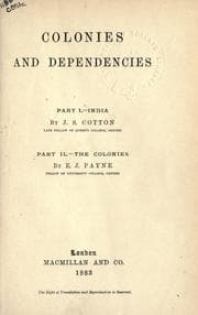 Tapa de Colonies and dependencies
