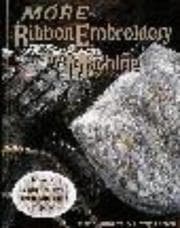 Tapa de More ribbon embroidery by machine