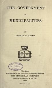 Tapa de The government of municipalities