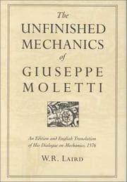 Tapa de The unfinished mechanics of Giuseppe Moletti