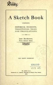 Tapa de A sketch book comprising historical incidents, traditional tales and translations
