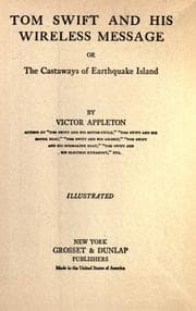 Tapa de Tom Swift and His Wireless Message