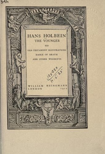 Tapa de Hans Holbein, the younger