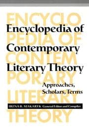 Tapa de Encyclopedia of Contemporary Literary Theory