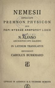 Tapa de Nemesii episcopi Premnon physicon