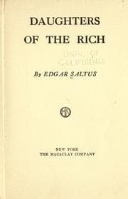 Tapa de Daughters of the rich