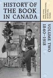 Tapa de History of the Book in Canada, 1840-1918