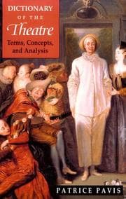 Tapa de Dictionary of the theatre
