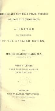 Tapa de Thou shalt not bear false witness against thy neighbour