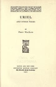 Tapa de Uriel, and other poems