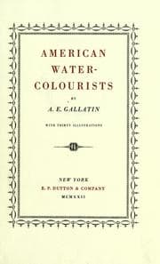 Tapa de American water-colourists