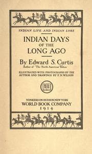 Tapa de Indian days of the long ago