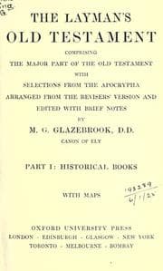 Tapa de The laymans Old Testament