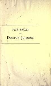 Tapa de The story of Doctor Johnson