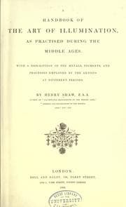 Tapa de A handbook of the art of illumination as practised during the middle ages