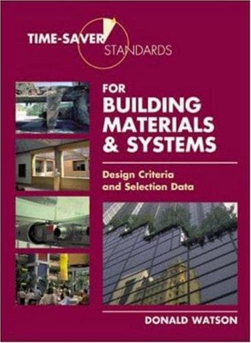 Tapa de Time-saver standards for building materials & systems