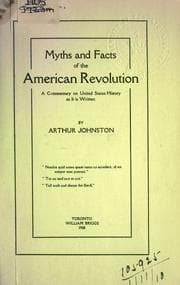 Tapa de Myths and facts of the American Revolution