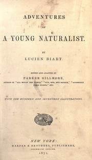 Tapa de Aventures d'un jeune naturaliste