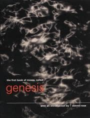 Tapa de The first book of Moses, called Genesis