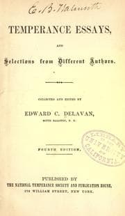Tapa de Temperance essays