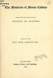 Tapa de The mysteries of Mount Calvary