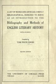 Tapa de A list of books and articles