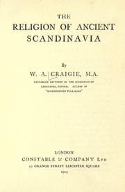 Tapa de The religion of ancient Scandinavia