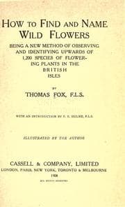 Tapa de How to find and name wild flowers