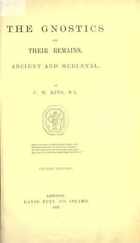 Tapa de The Gnostics and their remains