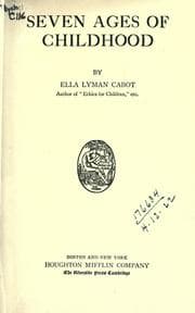 Tapa de Seven Ages Of Childhood