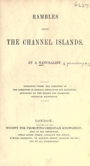 Tapa de Rambles among the Channel Islands