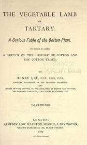 Tapa de The vegetable lamb of Tartary