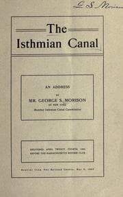 Tapa de The Isthmian Canal