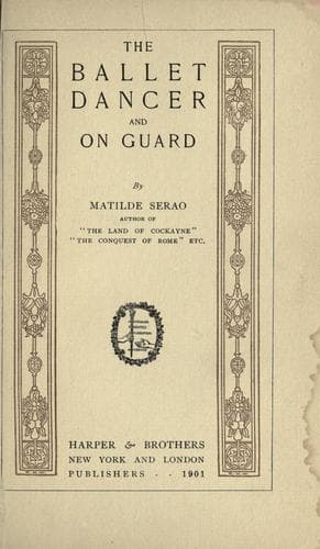 Tapa de The ballet dancer and On guard
