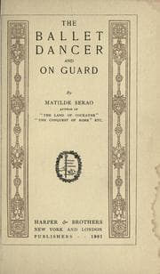 Tapa de The ballet dancer and On guard