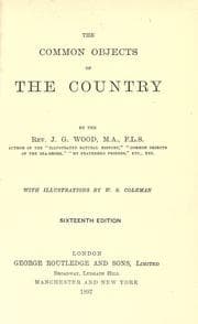 Tapa de The comon objects of the country