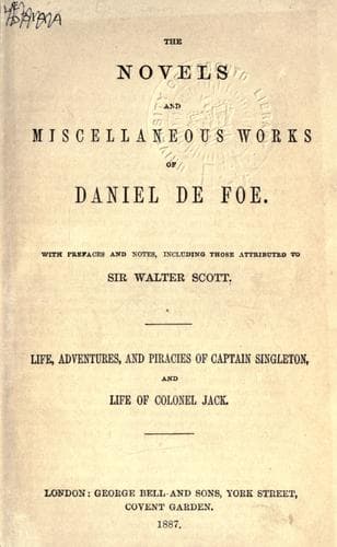 Tapa de Novels and miscellaneous works.