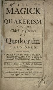 Tapa de The magick of quakerism