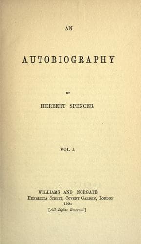 Tapa de An autobiography