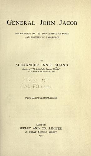 Tapa de General John Jacob
