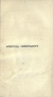 Tapa de Lectures on spiritual Christianity