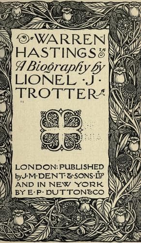 Tapa de Warren Hastings