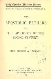 Tapa de The Apostolic fathers