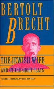 Tapa de The Jewish wife and other short plays