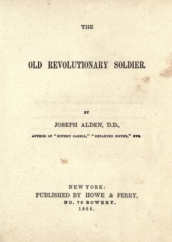 Tapa de The old revolutionary soldier