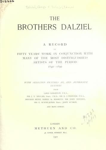 Tapa de The brothers Dalziel
